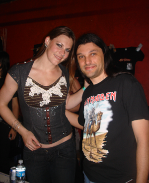 Floor Janser (After Forever with Descent Into Madness guitarist Claudio Lasalla