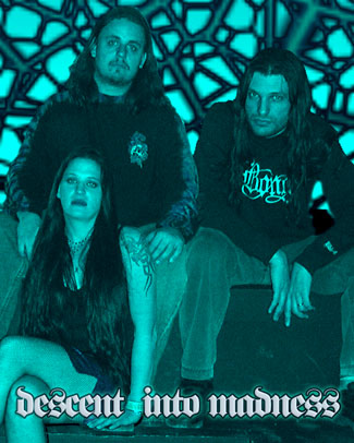 Jennifer and Claudio from Descent Into Madness with fan